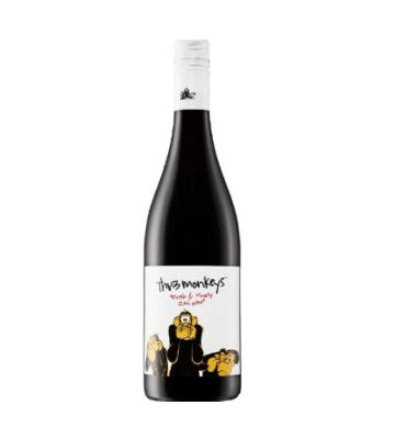 Thr3 Monkeys Fresh & Fruity Red wine