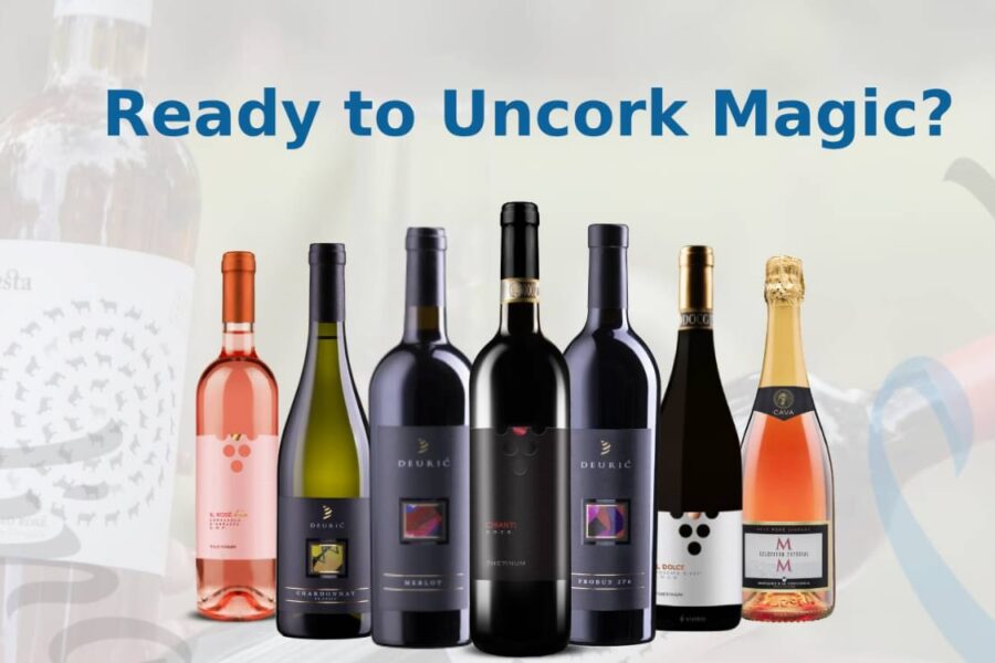 Best wine tasting event landing page template